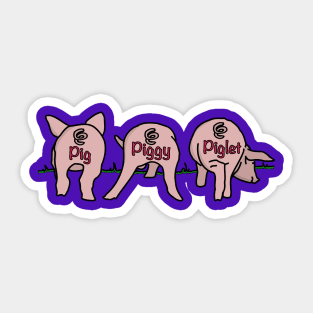 Pig Piggy Piglet Sticker